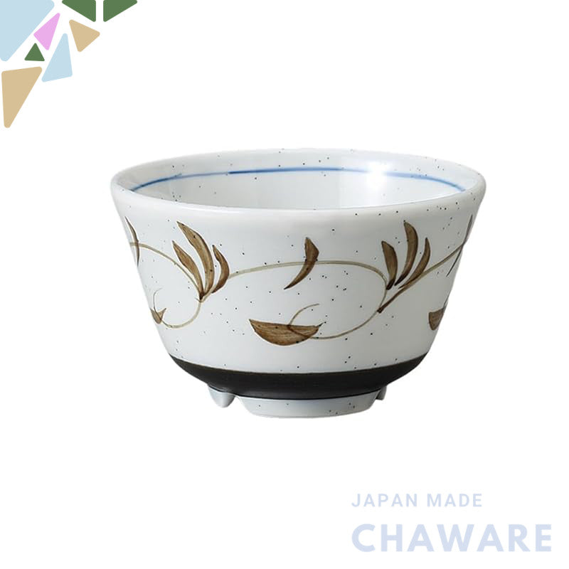 【made in japan】
Ale-Net Japanese Teacup, Sencha Bowl, 9.3×5.6cm, 160cc, Pear Skin Pattern with Water Drain, Dishwasher a