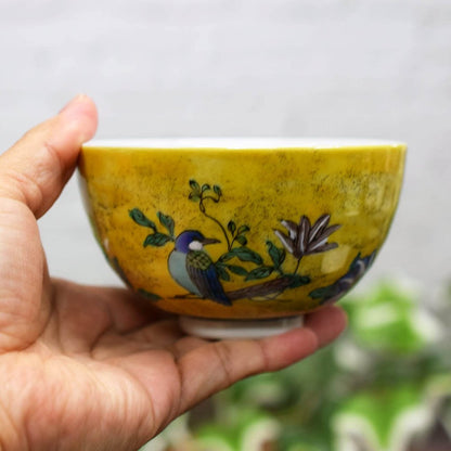 【made in japan】
Waza no Kura Pair Rice Bowls - Stylish Japanese Tableware, Kutani Ceramics, Elegant Couple's Bowls, Yoshidaya Kachou, Premium Quality, Made in Japan, Perfect for Wedding Gifts, 60th Birthday, 70th Birthday Celebrations, and Milestone Gifts
