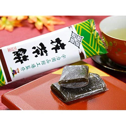Tengu-do Uji Matcha Mochi - 1 Stick × 12 Bags, Authentic Japanese Snack with Rich Matcha Flavor, Perfect for Tea Time and Dessert Delights. Enjoy the Traditional Taste of Kyoto! (matcha)