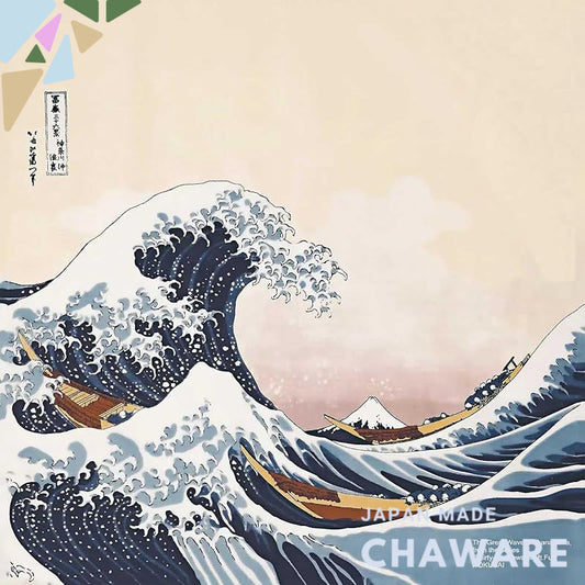 Furoshiki Wrapping Cloth - 70cm Ukiyo-e Design by Hokusai