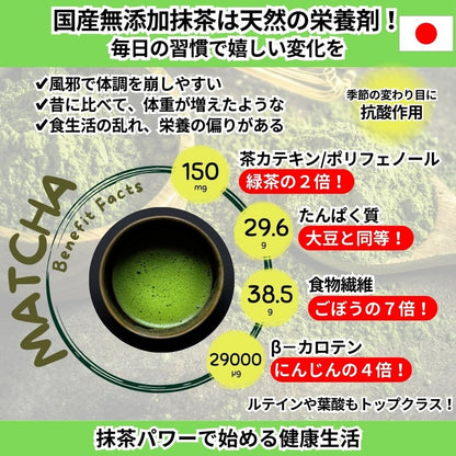 Luxury Matcha Powder 50g - 100% Pure Uji Matcha from Kyoto, Dark Green, Additive-Free, Freshly Ground, Ideal for Cooking, Baking, and Matcha Latte, Authentic Uji Powder for Culinary Use