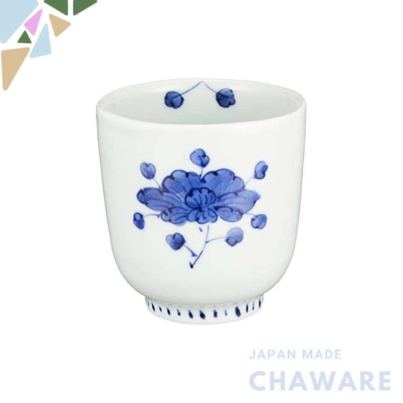 【made in japan】
Arita Yaki Sotagama Porcelain Tea Cup with Peony Design (Large) - Item No. 92674, Perfect for Traditiona