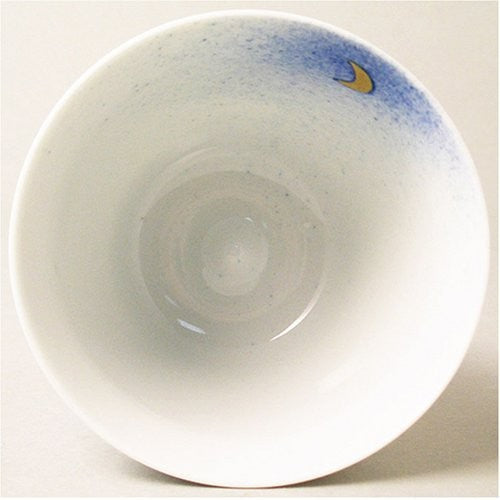 【made in japan】
Arita Porcelain "Supreme Shochu Glass" with Moon and Rabbit Design, 280ml Capacity, Microwave Safe, Ceramic, Made in Japan, Product Code: 95380.