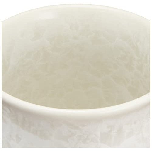 【made in japan】
Kyoto Ware Seiyu-yaki Awankama Tea Cup Small with Floral Crystal Design (White Base with Red) KTA162-02 for a Unique Japanese Tea Experience