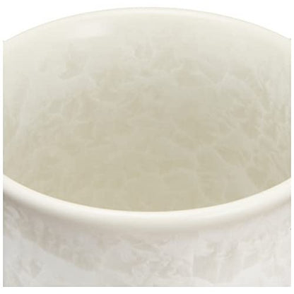 【made in japan】
Kyoto Ware Seiyu-yaki Awankama Tea Cup Small with Floral Crystal Design (White Base with Red) KTA162-02 for a Unique Japanese Tea Experience