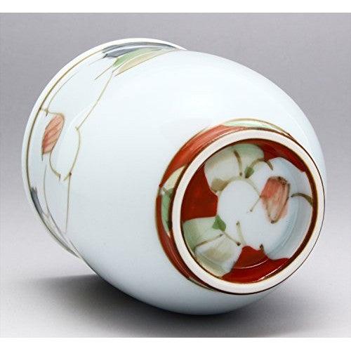 【made in japan】
Hasami-yaki Sen-uemon Pottery Colorful Camellia Tea Cup in Red – Beautifully crafted traditional Japanese clayware, perfect for enjoying tea with elegance.
