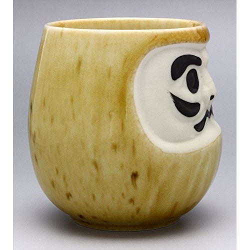 【made in japan】
Mino Ware Feng Shui Daruma Sushi Teacup (Good Fortune for Family) K11214 - Elegant ceramic cup perfect for enhancing family harmony, ideal for sushi lovers!