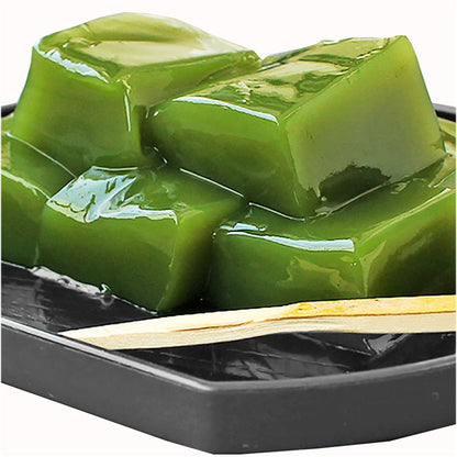 Melting Warabi Mochi Box (120g×2) & Uji Matcha Kuzumochi Box (120g×2) made with Yoshino Hon Kuzuko. Japanese Wagashi Gift Set with Kinako, Rainbow Kitchen Brand. Perfect for Treats!chaware