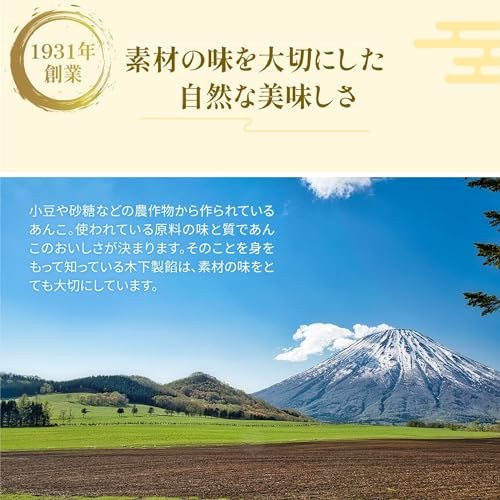 Kinoshita Seian Mini Bite-Sized Yokan (50g each) - All-Natural, Made in Japan, No Additives, Perfect Gift or Souvenir, Individually Wrapped, No Artificial Sweeteners, Colorants, Flavorings, or Emulsifiers (Set of 10, Traditional Yokan)chaware