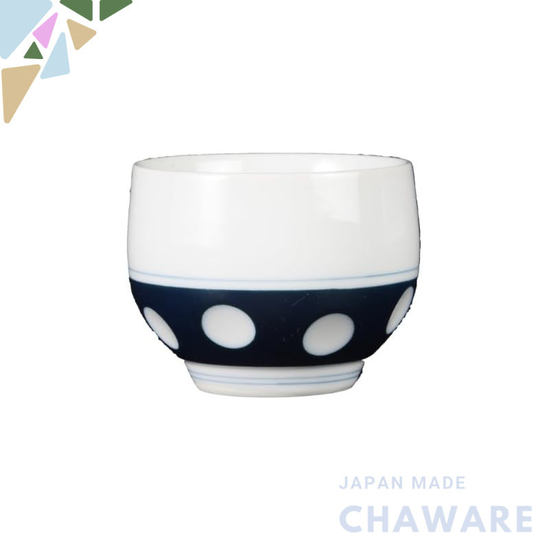 【made in japan】
Arita Porcelain Tamaguchi Tea Set with Polka Dot Design - Item No. 41067, Perfect for Japanese Tea Cerem