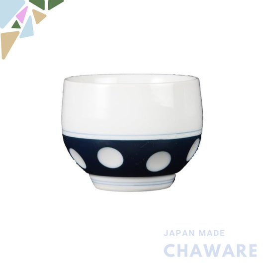 【made in japan】
Arita Porcelain Tamaguchi Tea Set with Polka Dot Design - Item No. 41067, Perfect for Japanese Tea Cerem