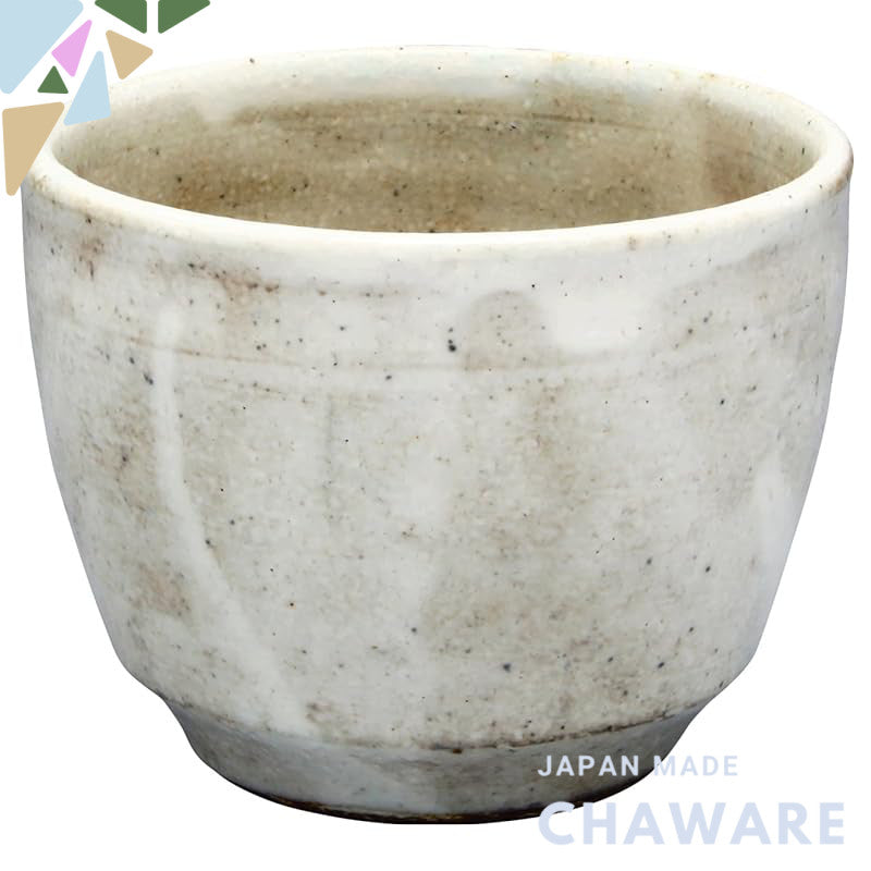 【made in japan】
Mino Ware "Ono Shigeho" Waist-turned Teacup, 180ml Capacity, Made in Japan, Stoneware Tea Cup, Rustic Po