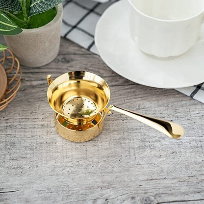 【made in japan】
Casual Product Old English Tea Strainer in Gold - Model 510687, Perfect for Elegant Tea Brewing with Vintage Style Design.