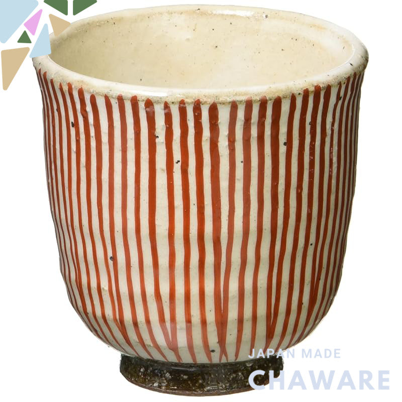 【made in japan】
Hasami Yaki Rizaemon Kiln White Porcelain Kyosen Mug, Small Red Tea Cup, 14979 – Perfect for Your Tradit