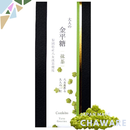 Ohara Seicha Honpo Adult Konpeito Matcha 30g - Cute Japanese Sugar Candy from Okuyame, Perfectly Sweetened Delightchawar