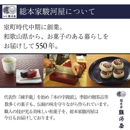 Gift Set of Traditional Japanese Yokan - Assorted Mini Yokan (45g x 3) featuring Smooth, Chestnut, and Sweet Red Bean Paste, from Surugaya Honke. Perfect for Treats and Gifts!chaware