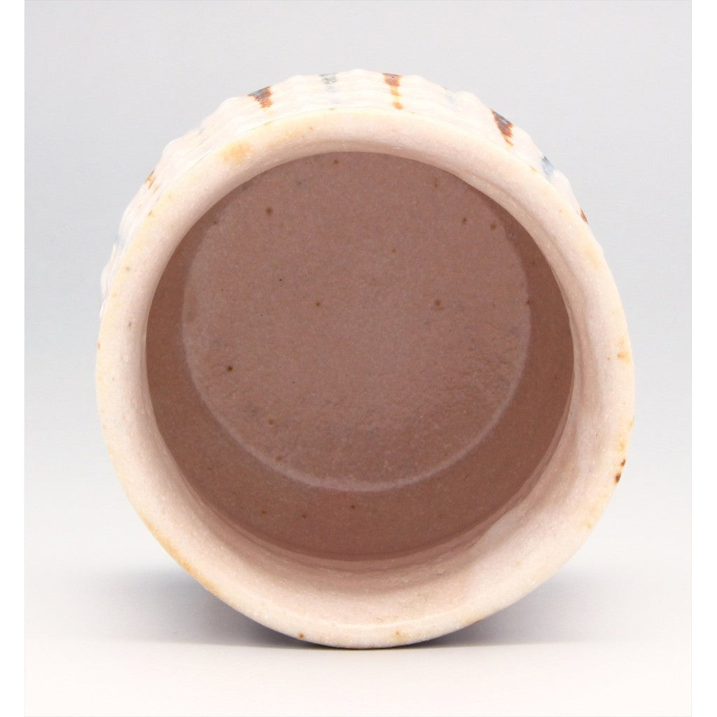 【made in japan】
Mino Ware Kato Mitsuo Small Teacup, 190ml Capacity, Approx. 7cm Diameter x 8cm Height, Akane Shino Jukusa Design, Made in Japan, Model 553-0002