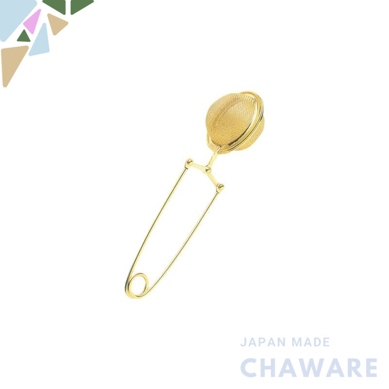 【made in japan】
Aizawa Workshop Gold Ammi-style Tea Strainer No. 70256 - Perfect for brewing and steeping your favorite 