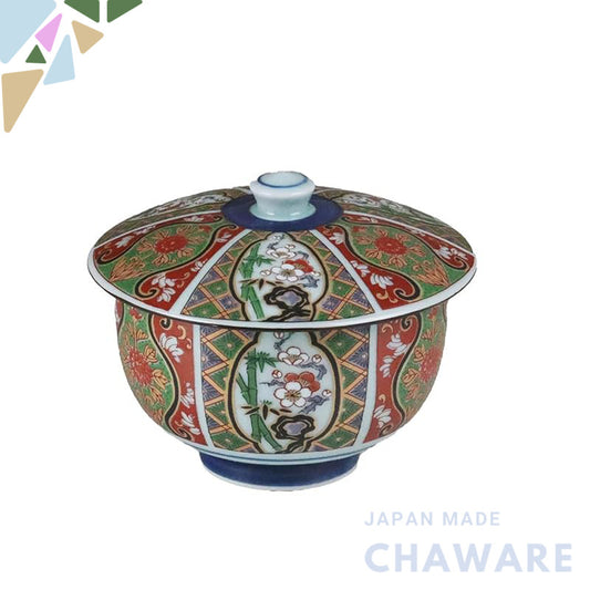 【made in japan】
Yuki Romance Kyo-Imari Style Luxurious Arita Ware Japanese Ceramic Tea Cup Set "Nishiki" – Exquisite Han
