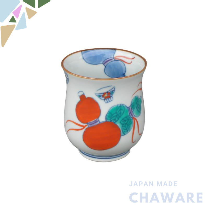 【made in japan】
Arita Porcelain Tokushichi Kiln Small Hōshaku Teacup (Model 26967) - Elegant Japanese Design for Tea Lov