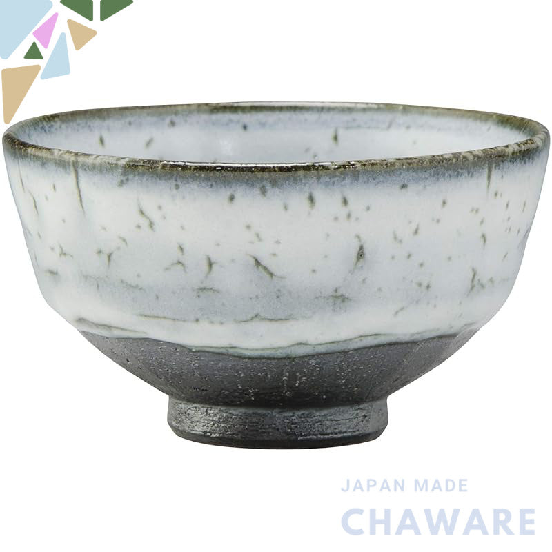 【made in japan】
Kyo-Yaki Seiwaki Hanagatsu Kiln Rice Bowl Small White Kairagi LHS574-02 - Authentic Japanese Ceramics fo