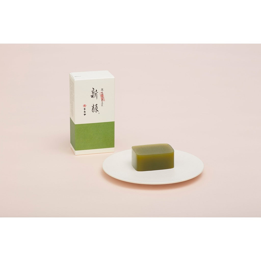 Toraya Medium-Sized Yokan – Pack of 4 Traditional Japanese Desserts, Soft & Sweet Bean Jelly Treats, Perfect for Gifts and Tea Time.chaware