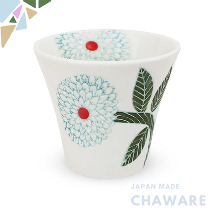 【made in japan】
J-Kitchens Kunzan Kiln L Cup (Teacup) Hasami Ware Made in Japan 180cc Dahlia Premium Quality