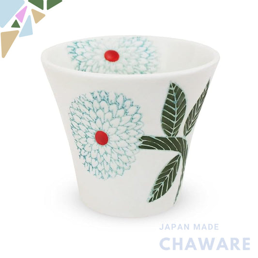 【made in japan】
J-Kitchens Kunzan Kiln L Cup (Teacup) Hasami Ware Made in Japan 180cc Dahlia Premium Quality