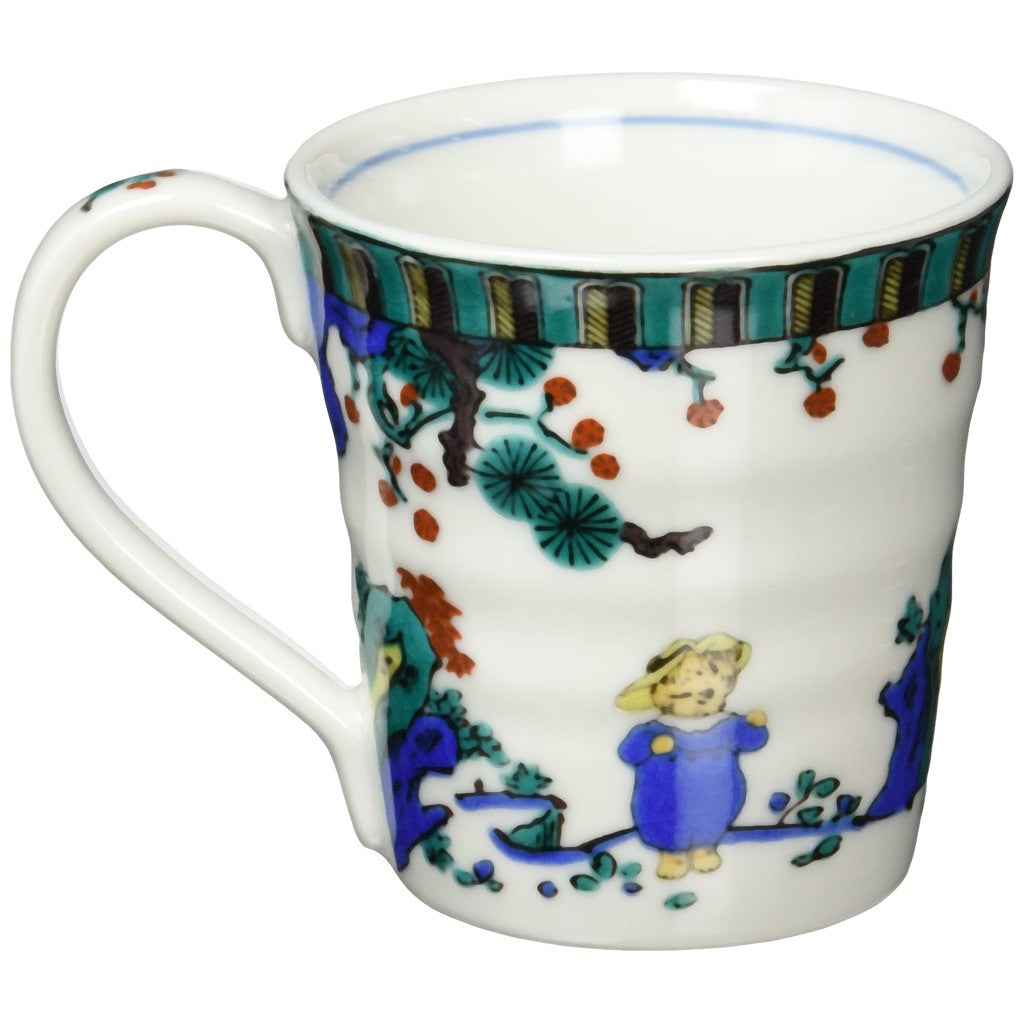 Peter Rabbit 250ml Mug - Kutani Ware Benjamin Design, Made in Japan, Perfect for Collectors and Fans of Classic Characters. Ideal for Tea or Coffee Lovers.chaware