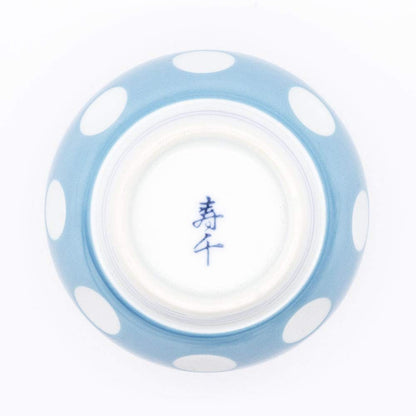 【made in japan】
Yoshida Pottery Fuku Sen Kiln Gyokusen Tea Cup in Blue Dot Design, 8x6cm, 140ml Capacity, Microwave and Dishwasher Safe, Made in Japan, Perfect for Tea Lovers.