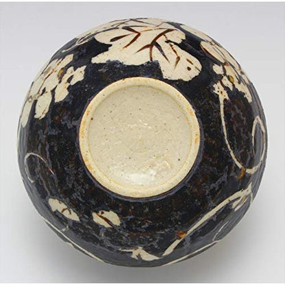 【made in japan】
Mino Ware Takumi Komiko Generous Bowl with Mouse Shino Grape Design - Perfect for Serving and Dining, Ideal for Traditional Japanese Cuisine