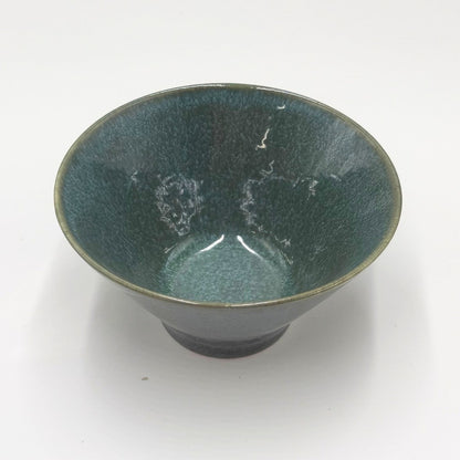 aito Seisakusho "Natural Color" 13×7 cm Mino Ware Large Rice & Salad Bowl - Microwave & Dishwasher Safe, Made in Japan