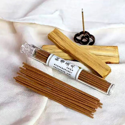 100% Natural Incense Sticks – Approx. 20 Sticks (5g) Sealed Jar with Holder for Smudging, Yoga, Meditation & Relaxation