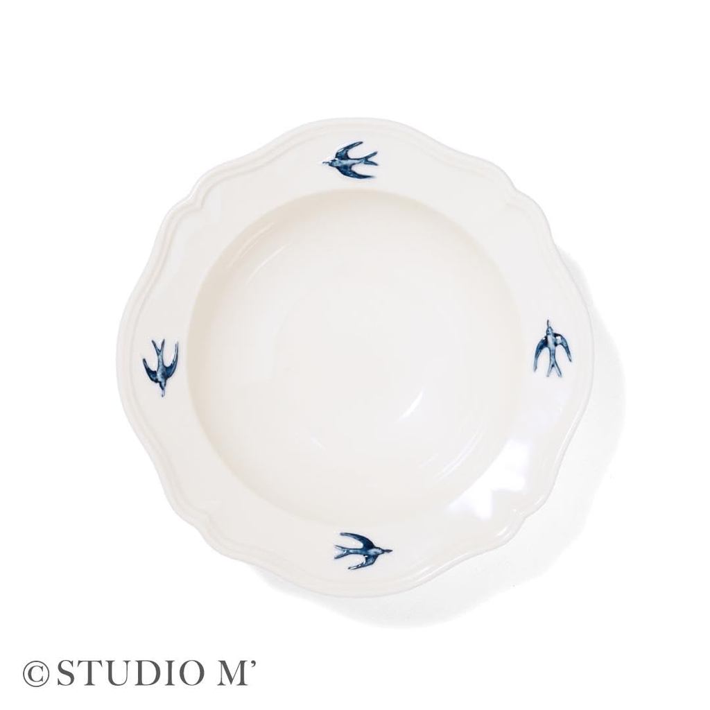 STUDIO M' Early Bird Swallow Collection Japanese Ceramic Tableware