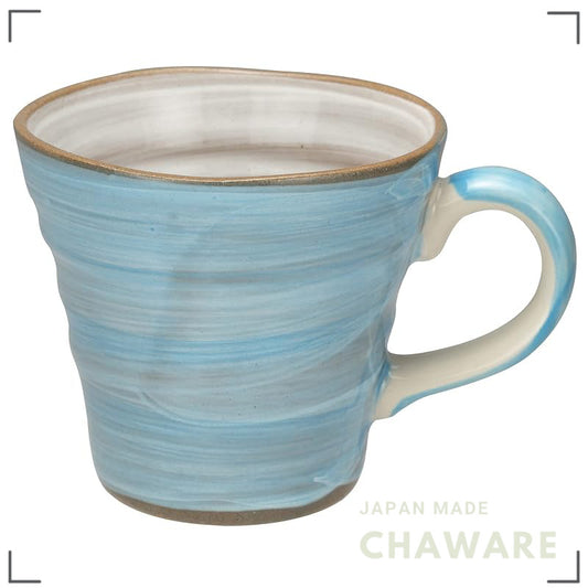 Mino Ware Japanese Ceramic Mug, 230–240ml – Floral & Watercolor Designs