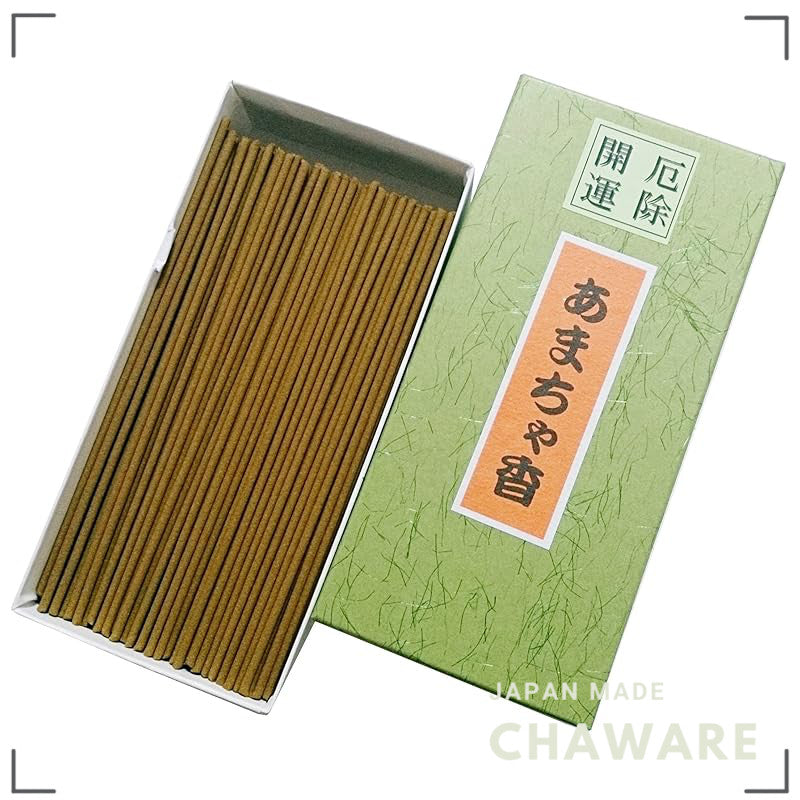 Awaji Baikundo Purifying Incense 90g - 2026 Ward-Off Evil & Good Luck, Amacha Tea Scent Room & Altar