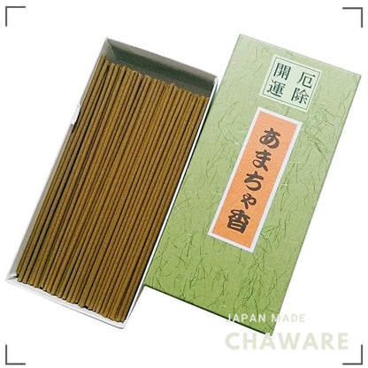 Awaji Baikundo Purifying Incense 90g - 2026 Ward-Off Evil & Good Luck, Amacha Tea Scent Room & Altar