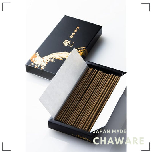 Japanese Byakudan (Sandalwood) Incense Sticks — 100 Pack, 10 cm, ~20-Min Burn, 100% Natural, Made in Japan