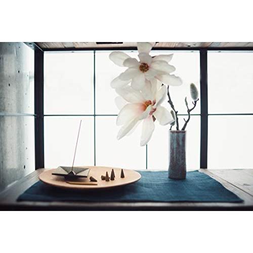 Nippon Kodo Kayuragi Sandalwood Incense with Holder, White, Single Item, 40 pieces (x 1)