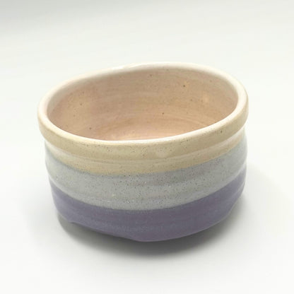Matcha Bowl (Φ13×H8cm) Iridescent Purple, Traditional Japanese Ceramics, Mino Ware, Perfect for Tea Ceremony and Matcha Preparation, Made in Japan