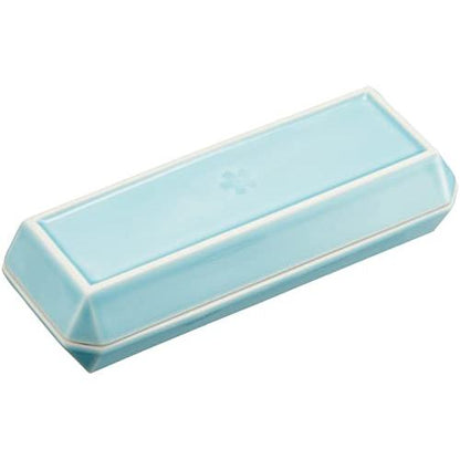 Sunmany Compact Arita Porcelain Incense Holder - Japanese-Made Ash Tray for Incense, Altar
