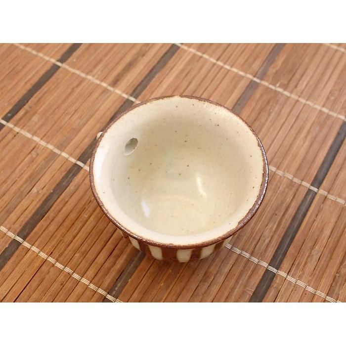 Seto Ware Katakuchi Tokusa Sauce Pourer Bowl - Commercial Tableware, Soy Dispenser, Outlet, Japan