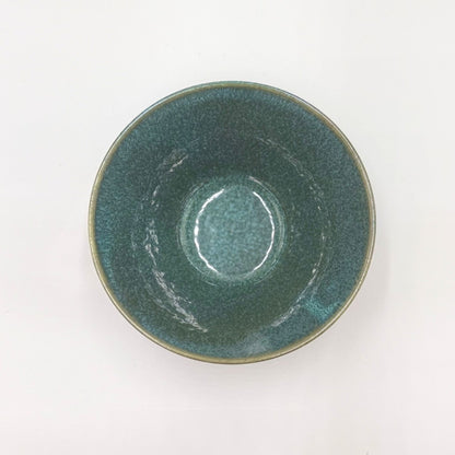 aito Seisakusho "Natural Color" 13×7 cm Mino Ware Large Rice & Salad Bowl - Microwave & Dishwasher Safe, Made in Japan