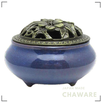 miraicosmo Ceramic Incense Burner & Holder Set – Soothing Color Tones