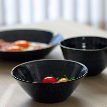 Aito Seisakusho "Natural Color" 6-Piece Mino Ware Dinnerware Set for One – Dishwasher & Microwave Safe, Made in Japan