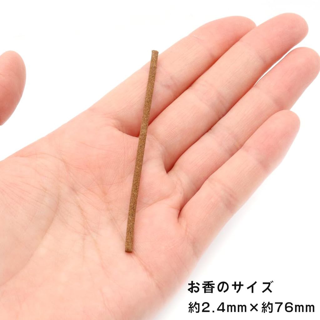 White Sage Smudging Incense Sticks 30-Pack – 100% Natural Japanese-Made Starter Kit with Incense Holder