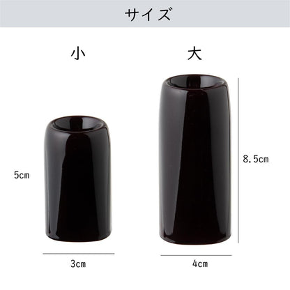 Sunmany Japanese Yamanaka Lacquer Compact Incense Stick Holder Small 3.0x5.0cm For Buddhist Altar