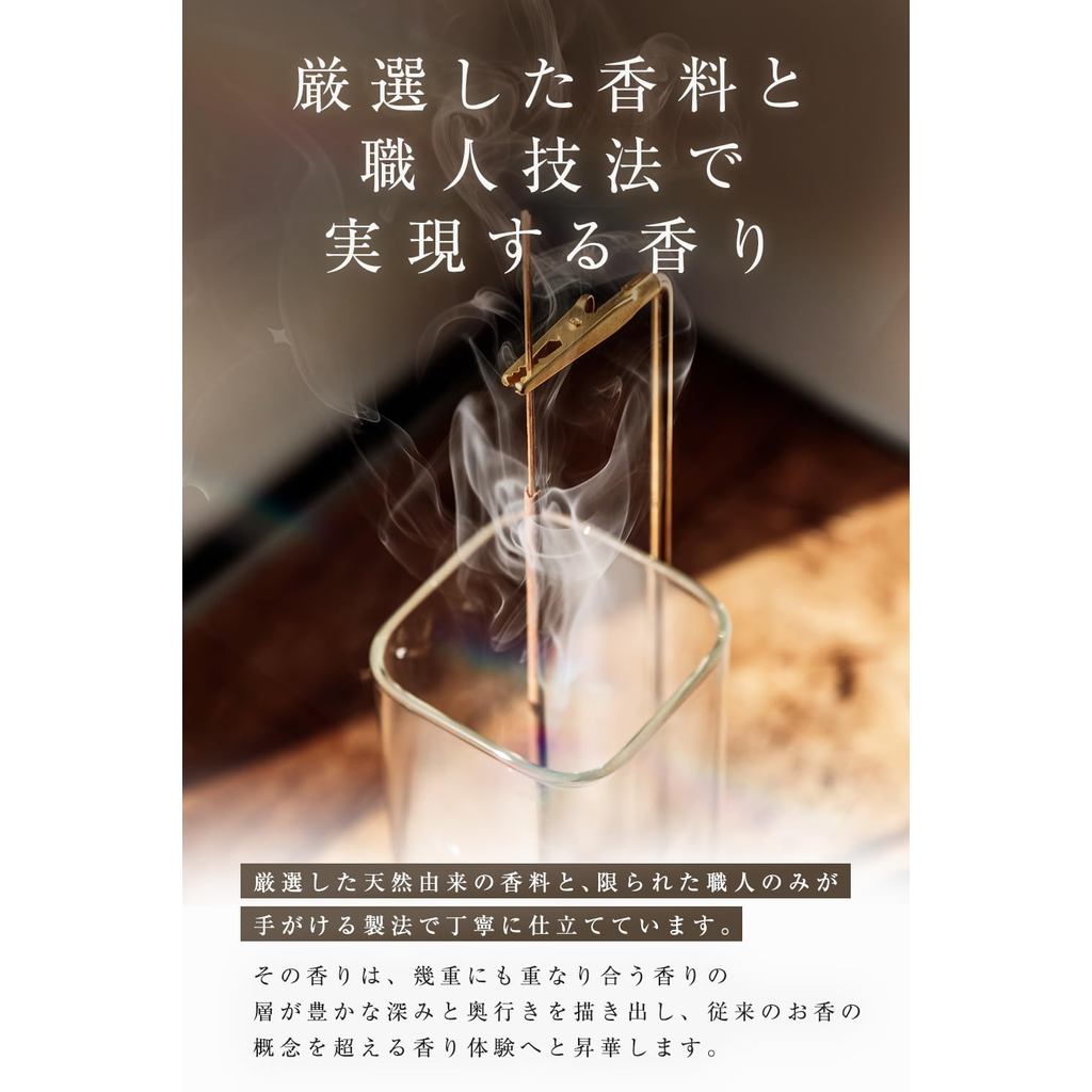 Sillage Japanese Incense Sticks – 20 Perfume-Inspired Aromatherapy Sticks