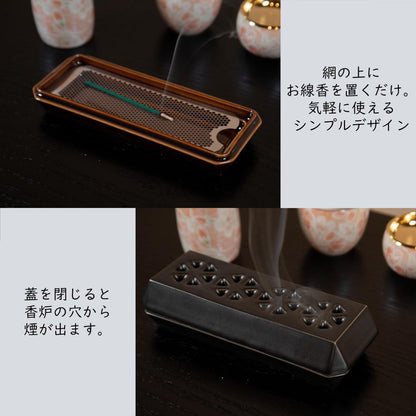 Sunmany Replacement Large Metal Incense Mesh for Flat Incense Tray, Japanese Made, Compact