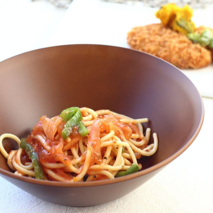 Cerapockke 21cm Japanese Mino/Seto Resin Ramen Donburi Noodle Bowl for Udon Soba Somen